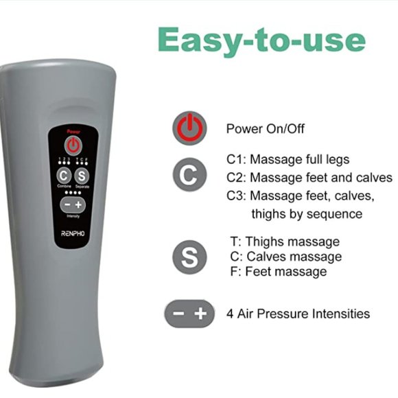 Leg Massager Circulation Relaxation, Air Compression Calf Feet Thigh🤩 - Picture 6 of 6